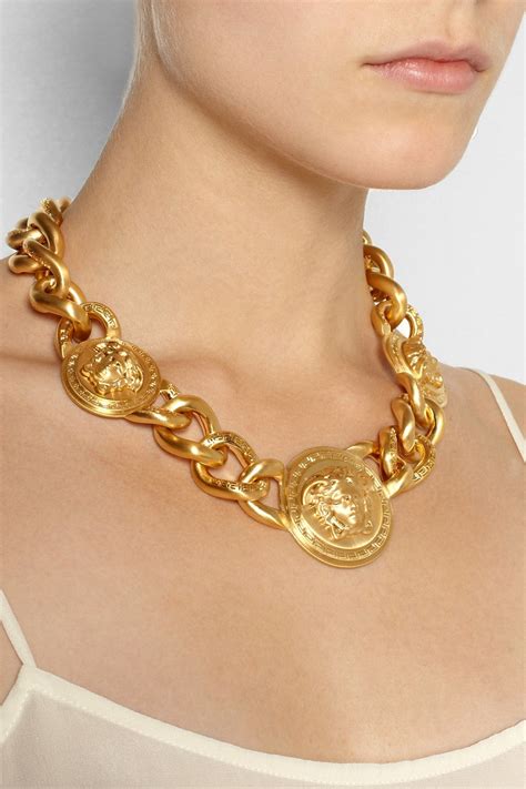 versace chains real gold|More.